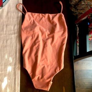 NWT gillia strappy one piece bathing suit small